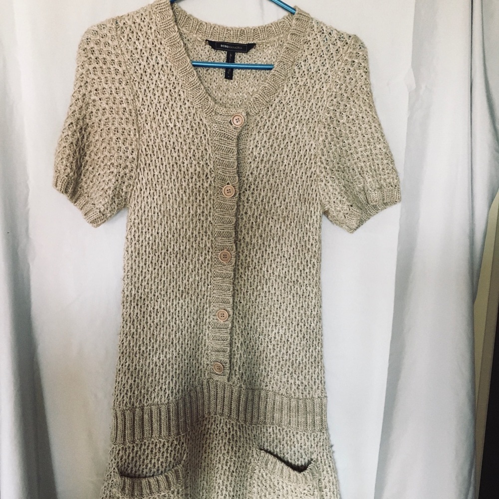 BCBG Tan dress